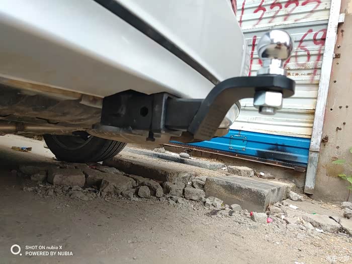 十代雅阁全网首装拖车钩流氓钩自行焊接求精版主内付效图