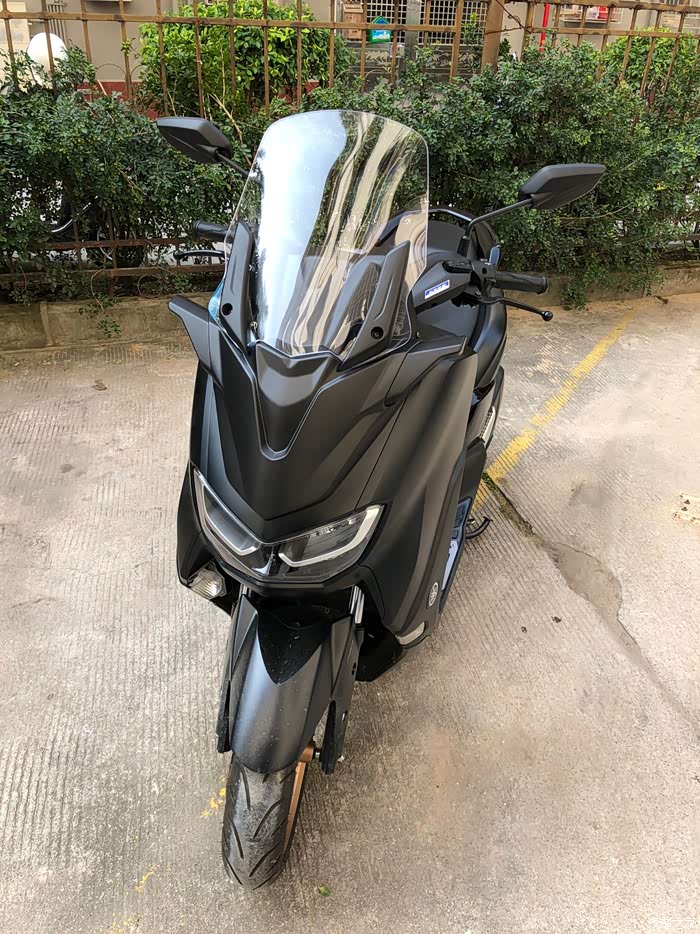 雅马哈nmax155风挡改装心得