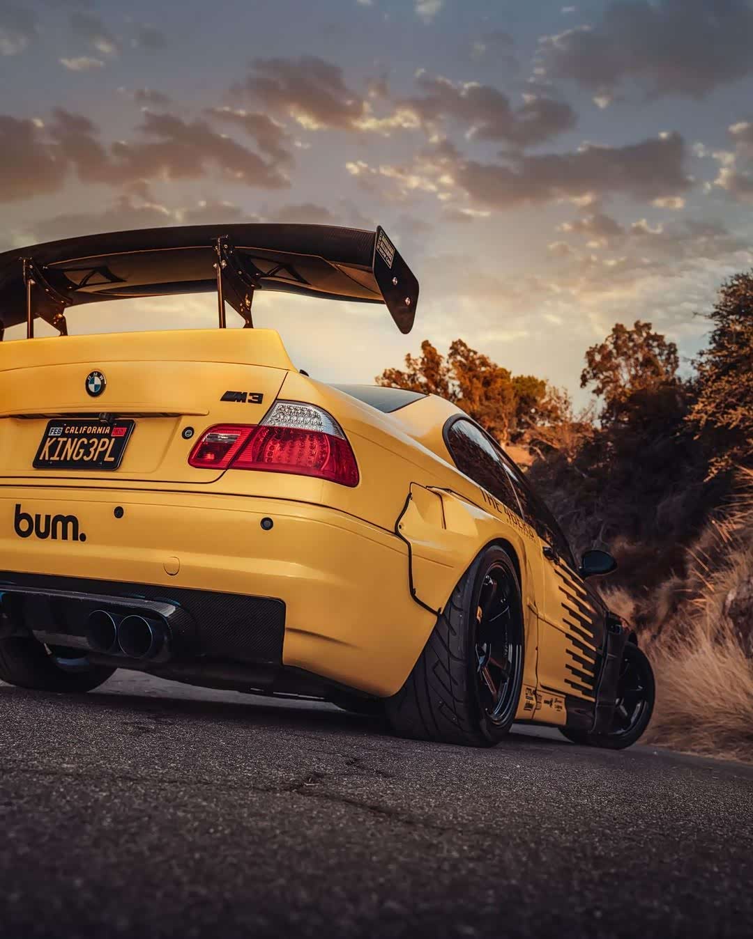 大尾翼宽体宝马bmw m3