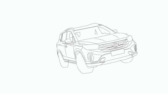 【图】以画笔为媒,记录我眼中的gs4是怎么炼成_传祺gs4论坛_汽车之家