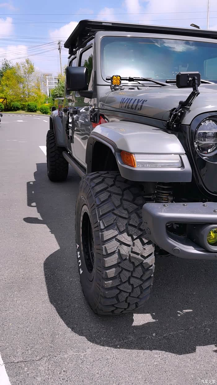 jeepgladiator牧马人角斗士先行版改装贴哈尔滨龙江jeep