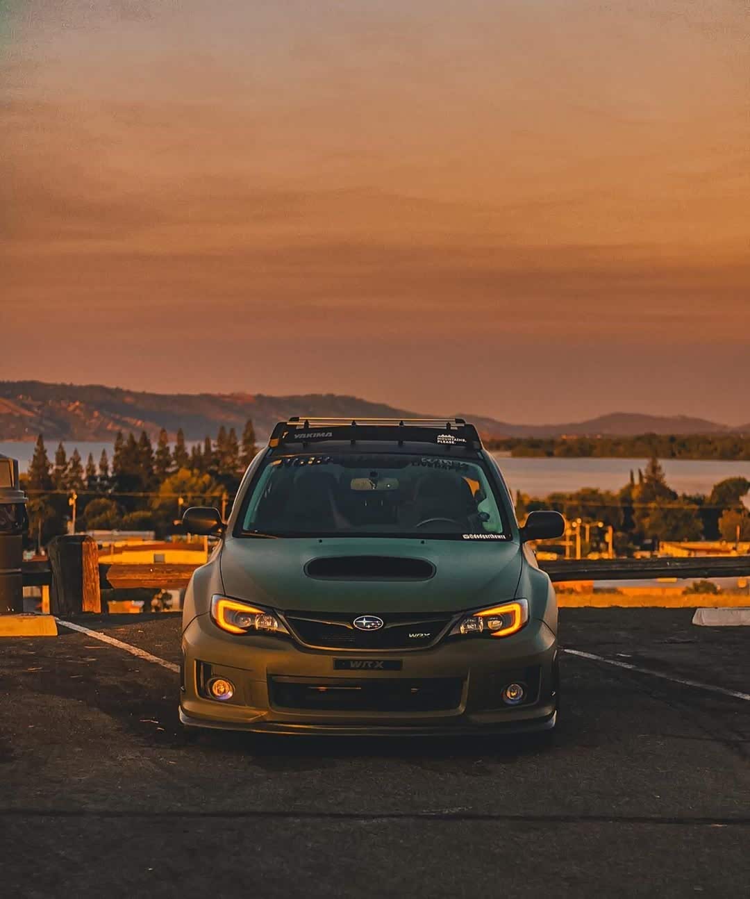 斯巴鲁翼豹wrx,一头霸气小豹子.