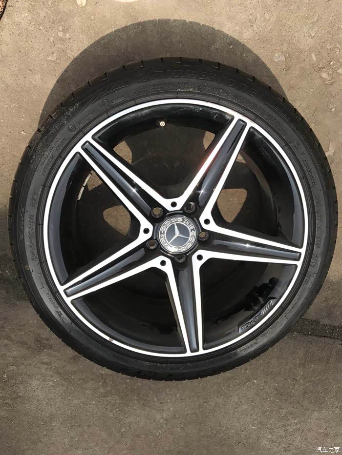 【图】c200coupe原厂拆车18寸amg5星轮毂_奔驰c级论坛_汽车之家论坛