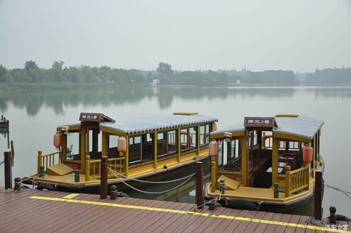 走过太公岛,到杨柳屿.