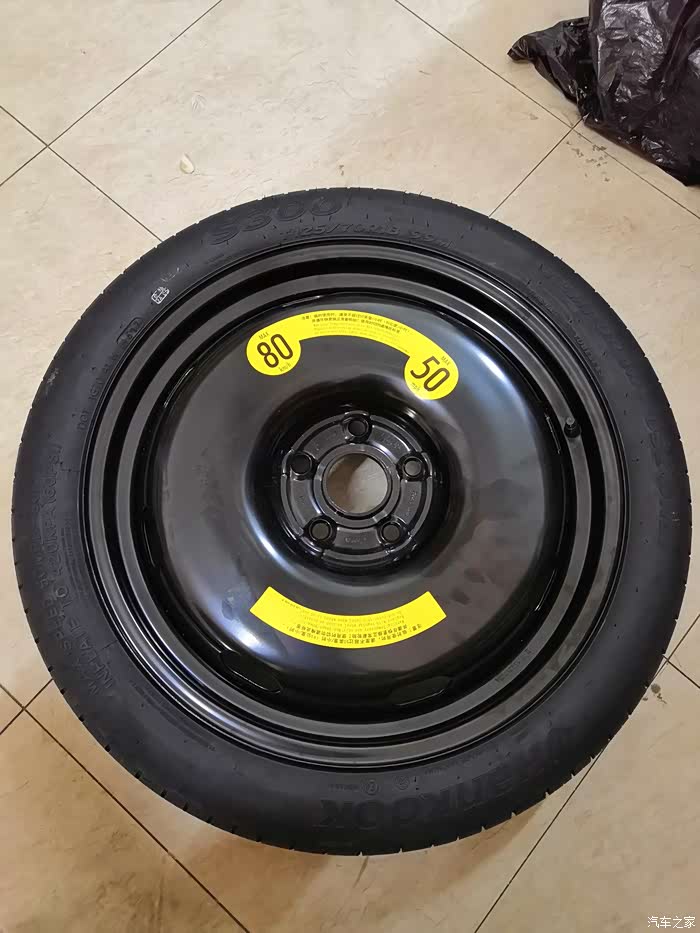 发几张途安l非全尺寸备胎给有兴趣的朋友参考t125