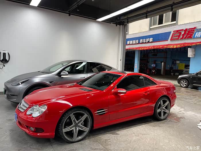 奔驰sl500全车整备改装记录