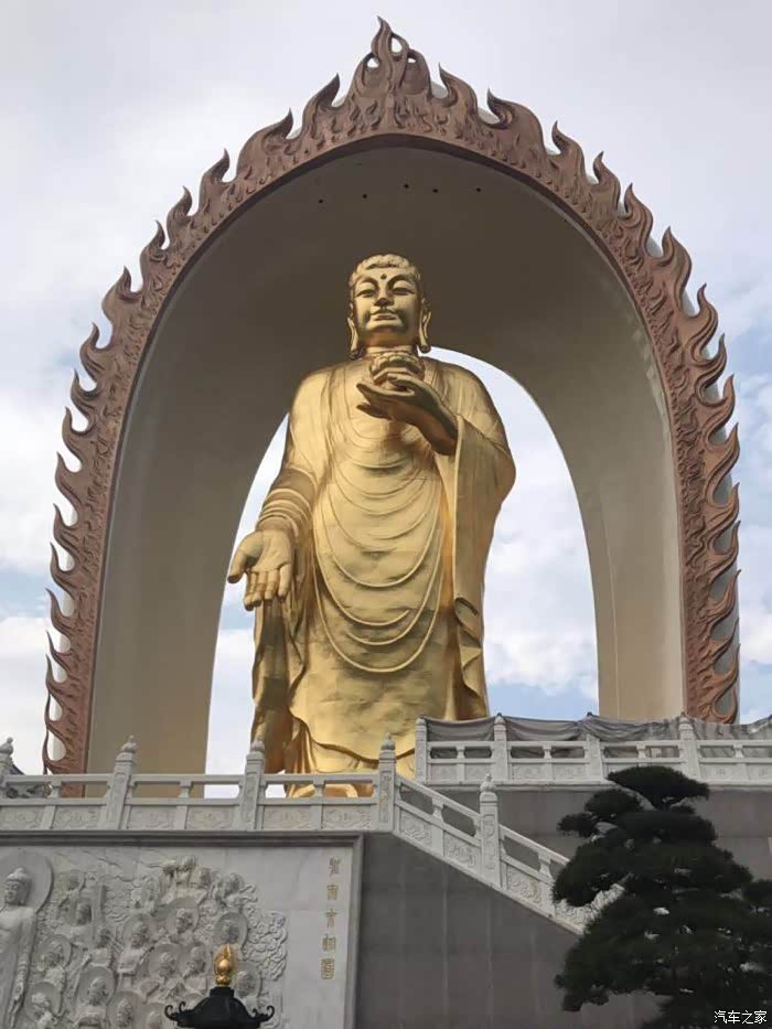 走近位于中国江西佛教圣地——东林大佛,他是中国及全球第一高阿弥陀