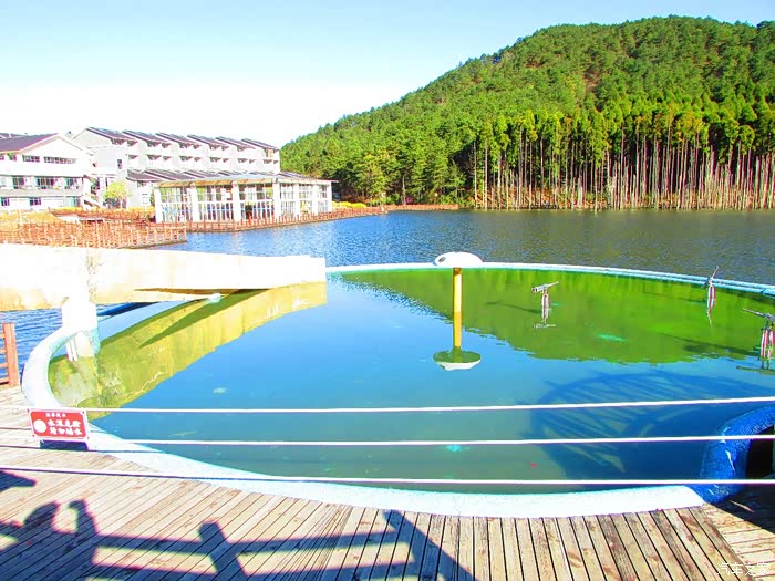 全球仅有两个"富硒低硫"温泉之一温汤镇