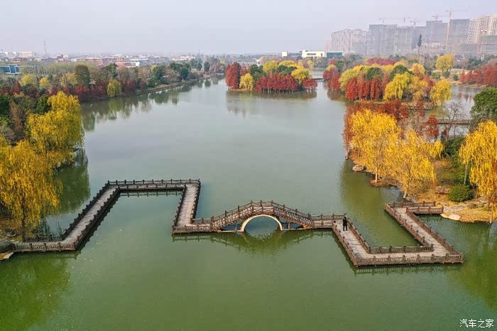 多彩多姿的颍上五里湖湿地公园