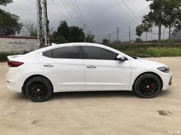 白色领动小改装