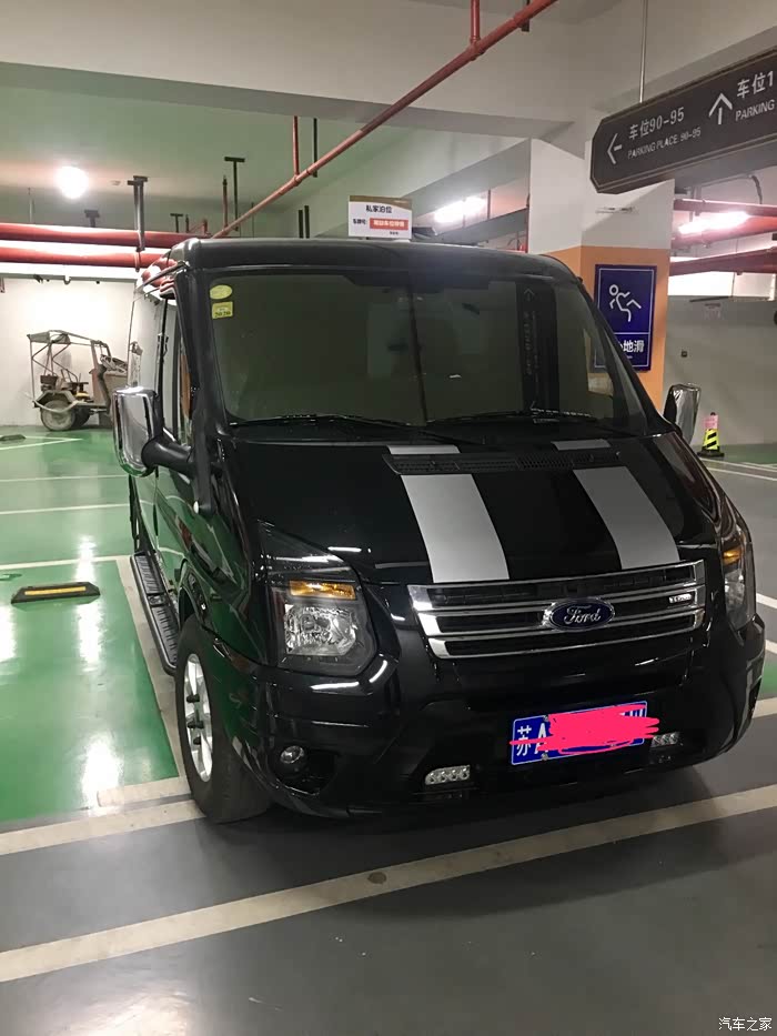 新时代全顺低顶短轴,自己做家具自己改的