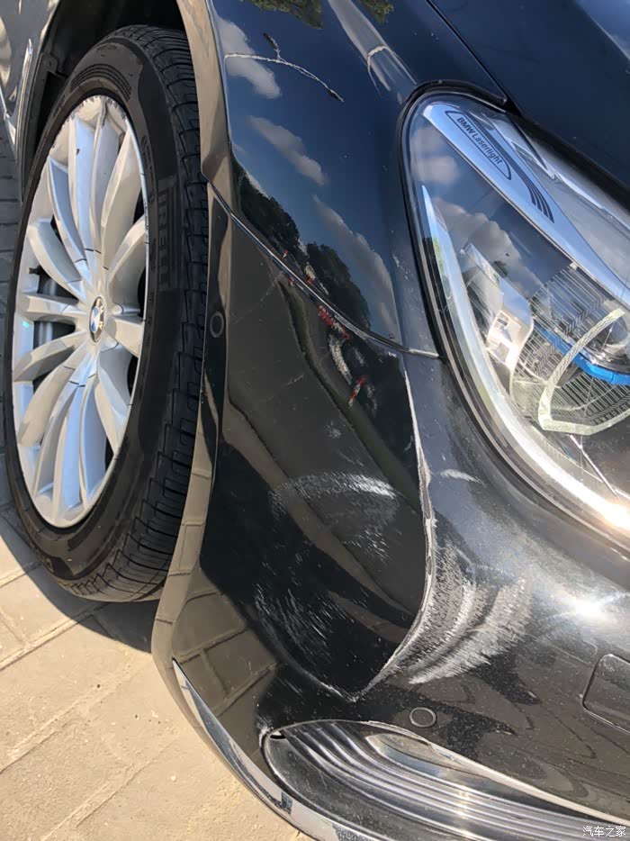 【图】小擦伤大代价_宝马7系论坛_汽车之家论坛