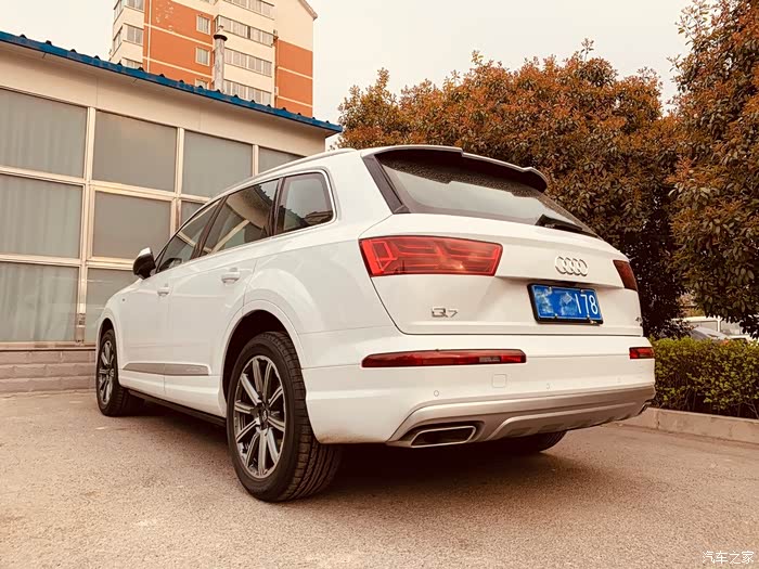 【图】19年4月份白色q7出售 车商勿扰_二手车论坛_汽车之家论坛