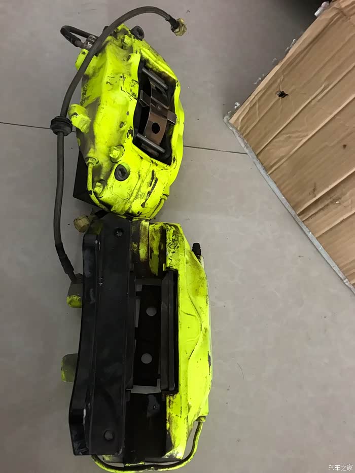 拆车布雷博f50大四刹车