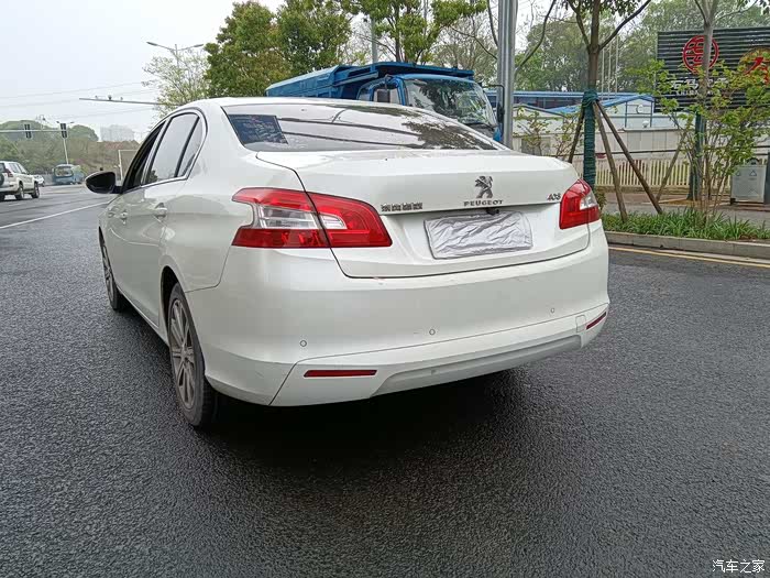 【图】出2017上牌白色豪华版408_标致408论坛_汽车之家论坛