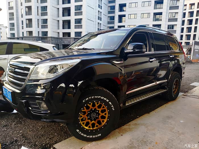 【图】老款大九换新鞋黑化_哈弗h9论坛_汽车之家论坛