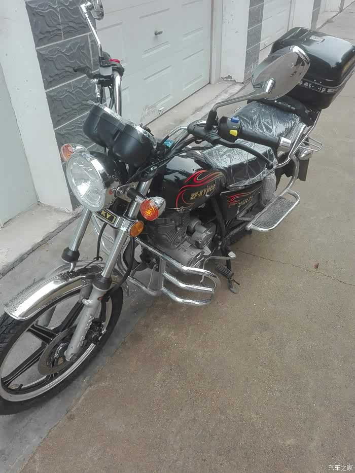 【图】十多年没来摩托了,心血来潮提了台125cc的杂牌小太子_摩托车