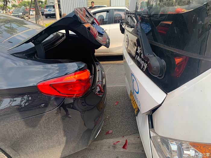 【图】新款530被追尾后出现传动系统故障_宝马5系论坛_汽车之家论坛