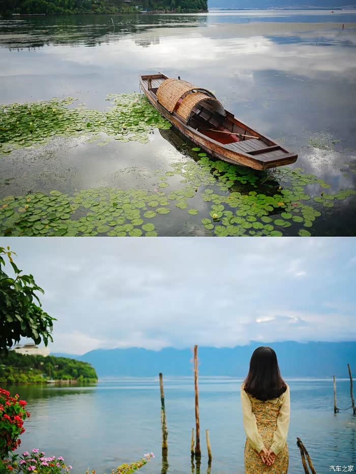 小船悠悠,浮萍幽幽