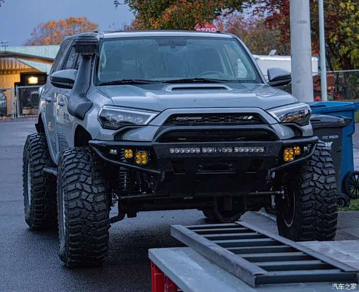 toyota 4runner 攀岩改装方案,真霸气