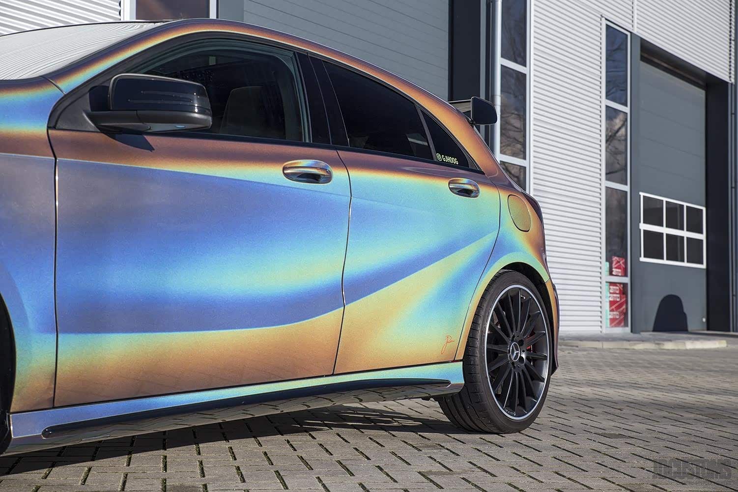 奔驰a45变色龙小钢炮你喜欢吗