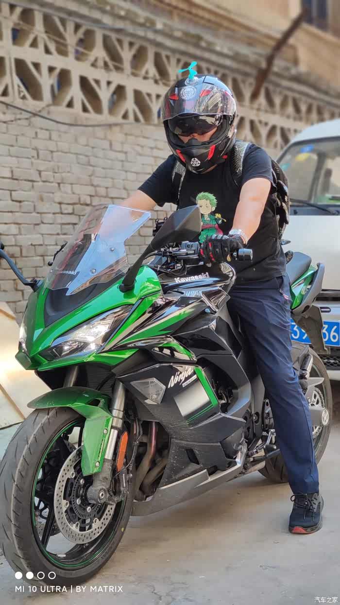 川崎ninja 1000sx 2020 提车简陋作业