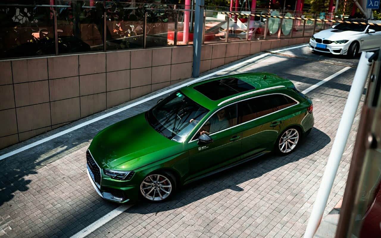 【图】绿色的rs4年轻人的最爱_奥迪rs论坛_汽车之家论坛