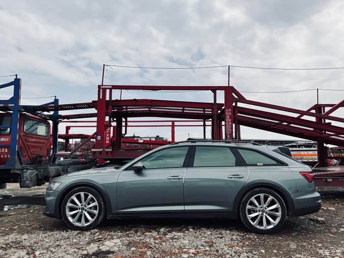 喜提a6allroad鳄鱼绿网购成都昆明