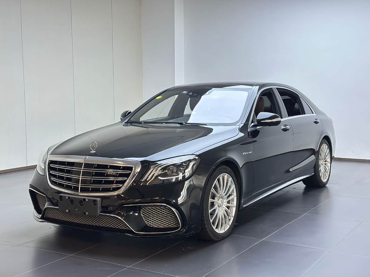 出闲置奔驰s级amg 2018款 amg s 65 l