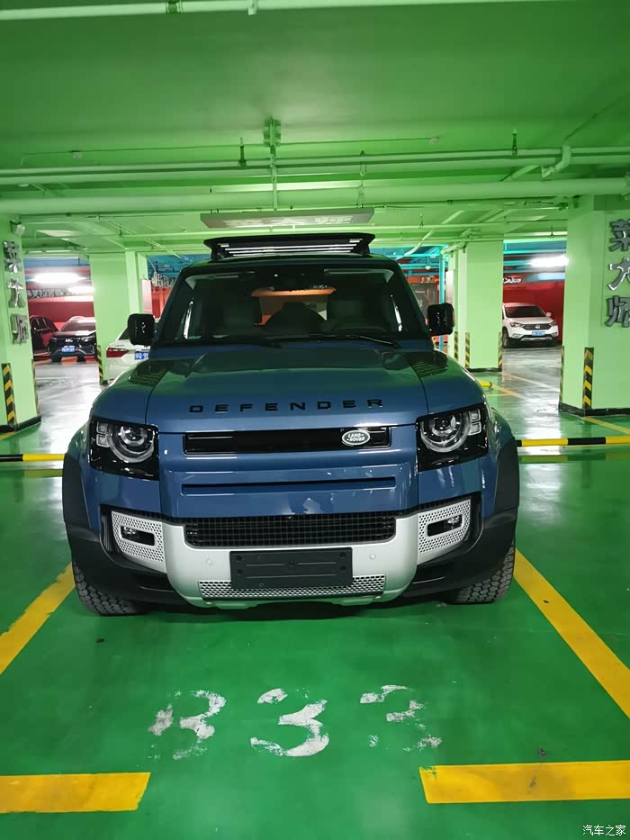 路虎卫士提车了