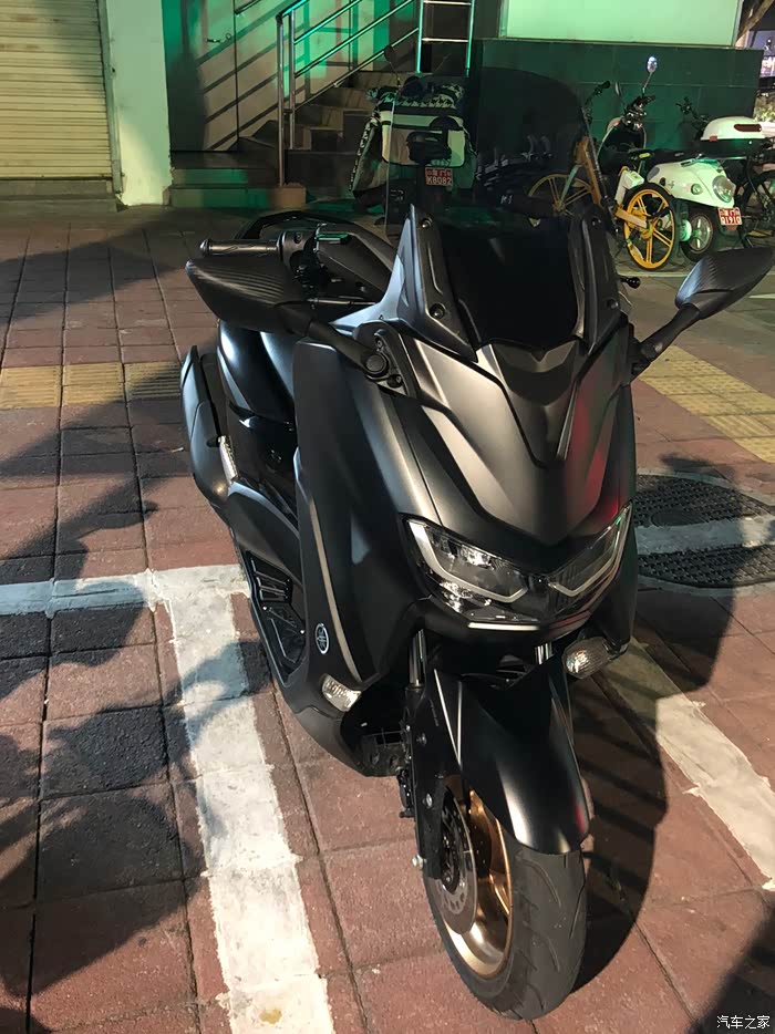 雅马哈nmax155风挡改装心得