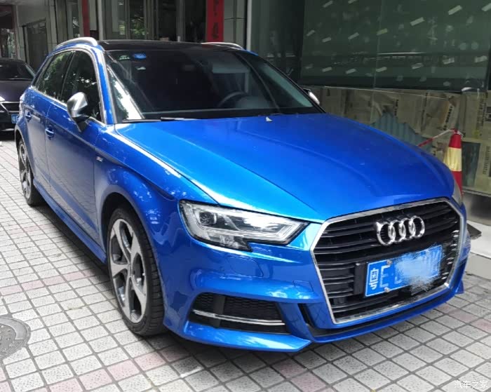 【图】中毒了a3鹦鹉蓝_奥迪a3论坛_汽车之家论坛