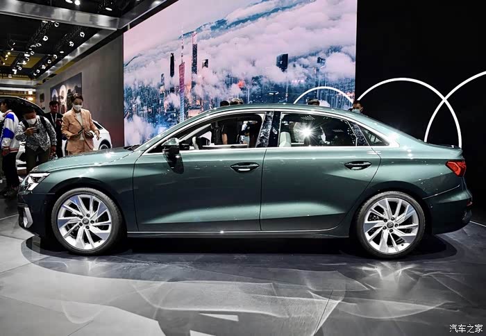 车展随手拍奥迪a3l来了还不错