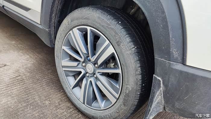 【图】cs35plus的悬挂和轮胎挺好的_长安cs35plus论坛_汽车之家论坛
