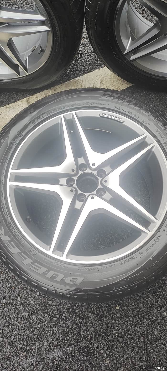 25550r19奔驰amg轮毂轮胎转让
