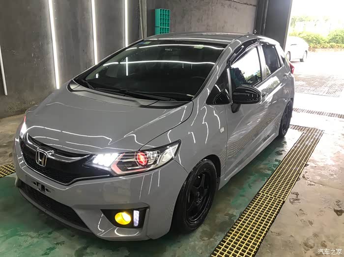 【图】14款mt换日规前后杠 全车换色正宗水泥灰_飞度论坛_汽车之家