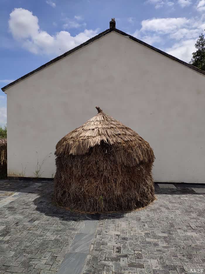 麦草垛,当年农村经常见到的场景,现在城里的孩子肯定不知道这是个什么