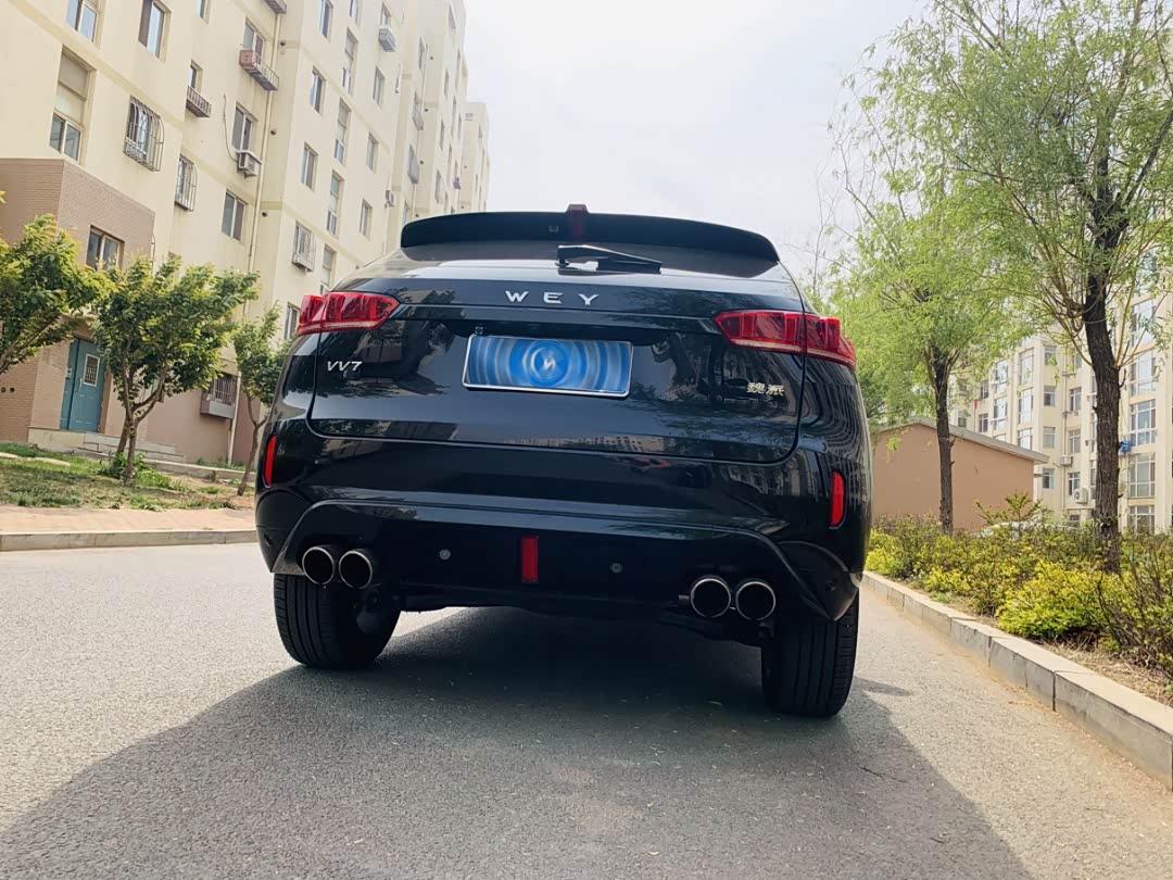 我喜欢魏派weyvv7的颜质和实力