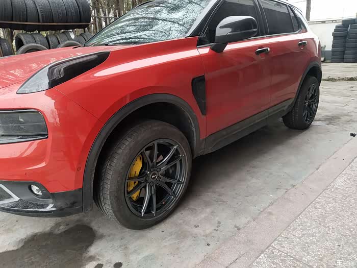 领克01轮毂改装作业分享