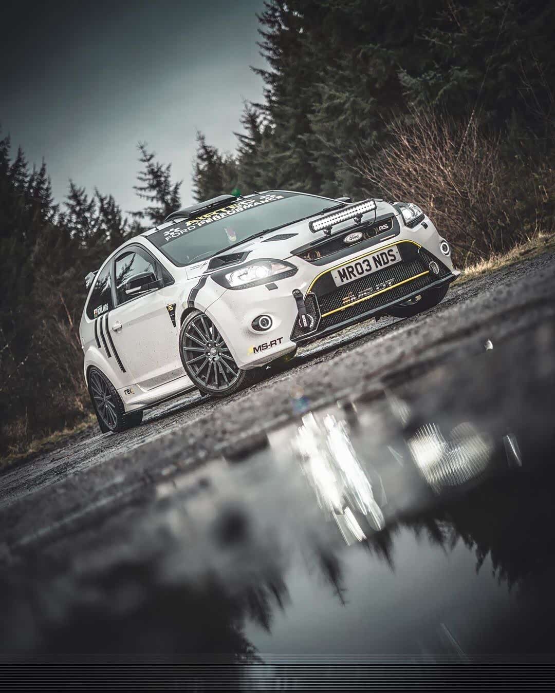 福克斯rs mk2#改装# ,拉力的感觉超有型