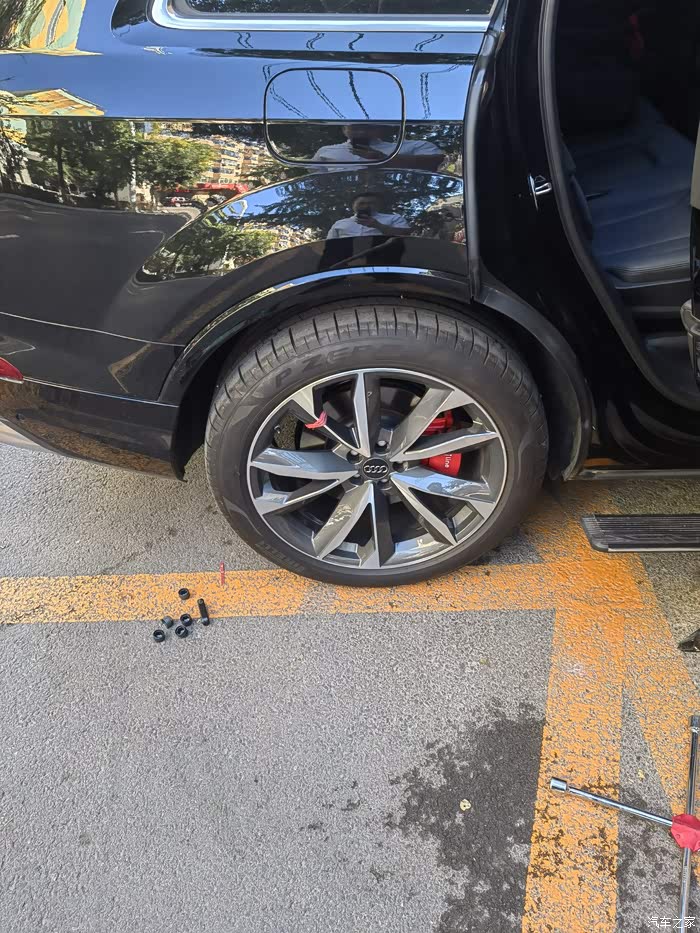 提车三个月车胎第一扎