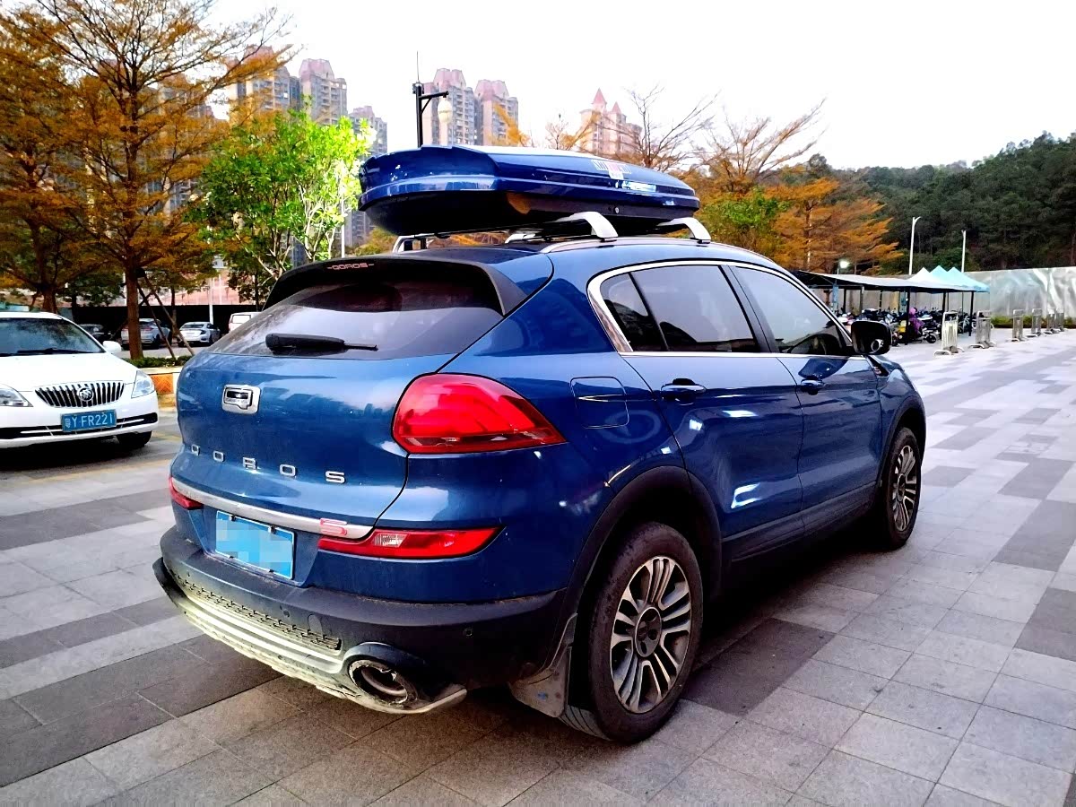 观致5车顶行李箱