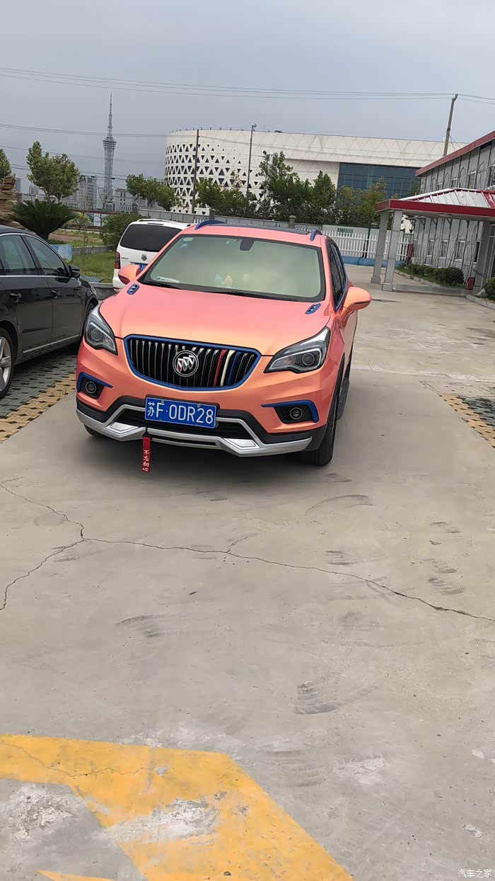 最骚昂科威出一套19寸改装轮毂没错就是我