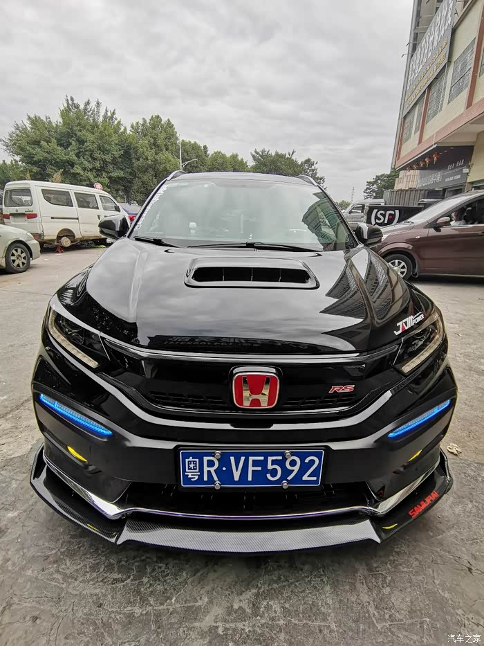 【图】陪伴我一年多的xrv改装黑武士【要上精华】_本田xr-v论坛_汽车