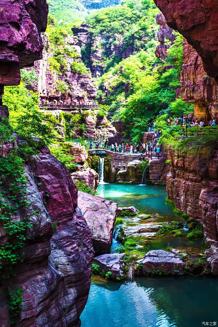云台山红石峡美景