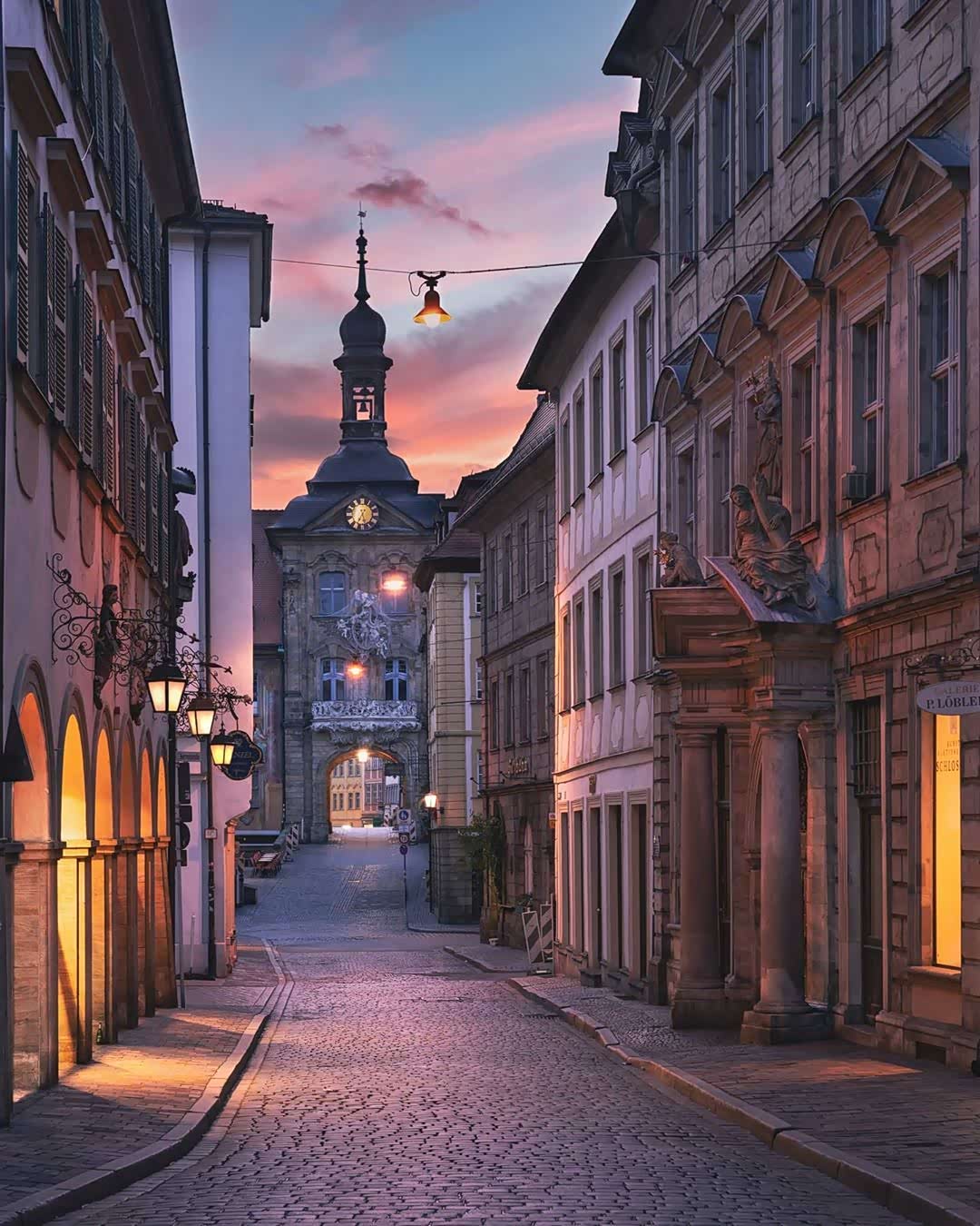 德国班贝格城,一座文艺复古的小城.