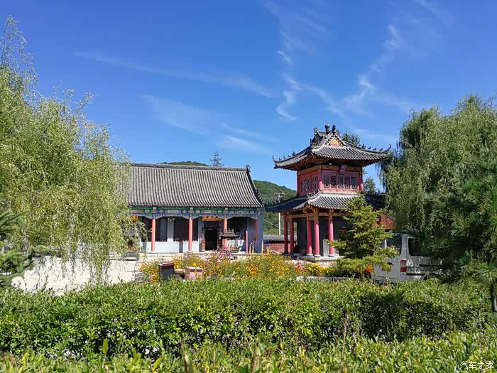 【吉林市cs75车友会】磨盘山万德寺 我和75来了