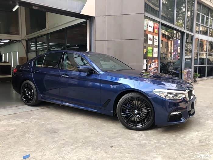 【图】谁有530i地中海蓝配黑轮毂的照片,谢谢_宝马5系论坛_汽车之家