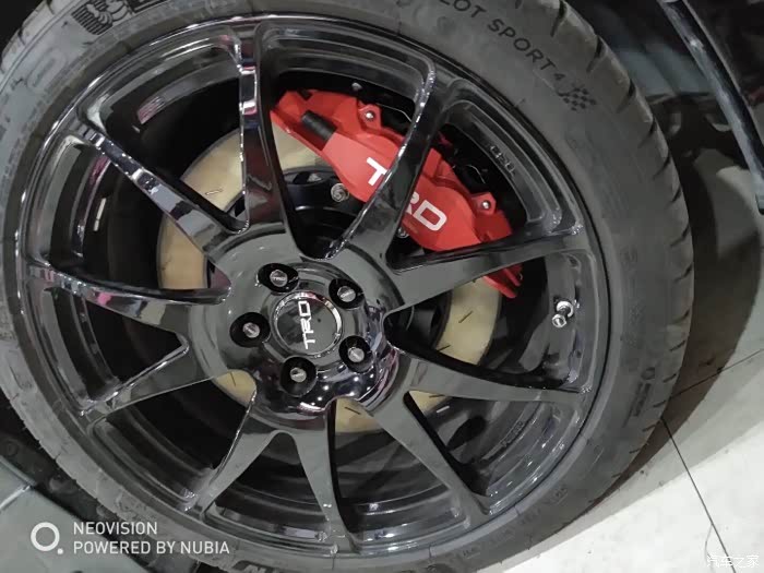 trd86trd前四后二刹车trd轮毂