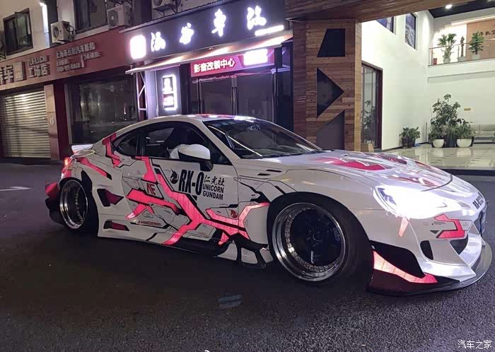 转仁光社独角兽rx0高达涂装86